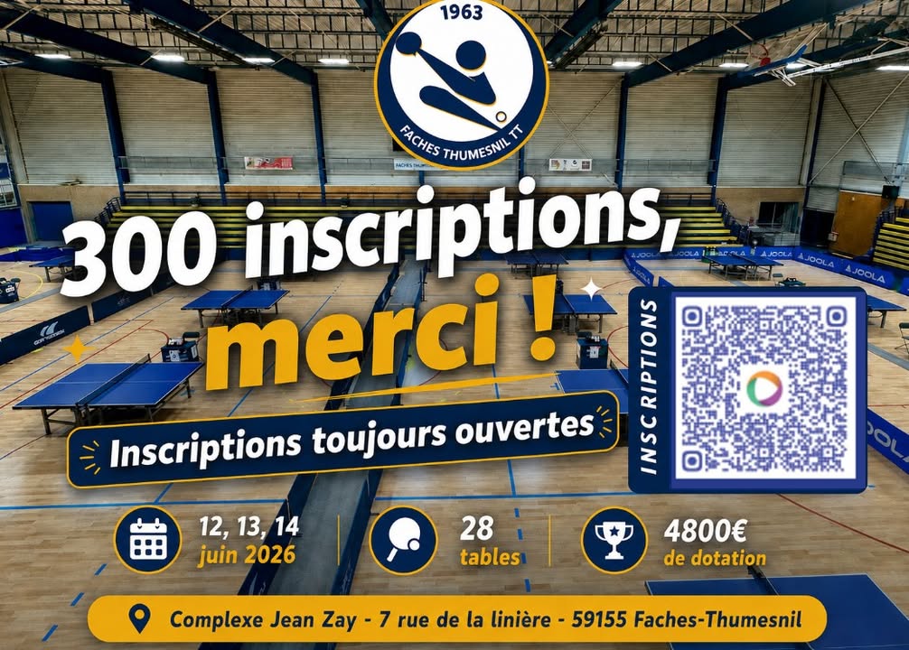 📣Plus que 24h pour vous inscrire à notre tournoi national B 